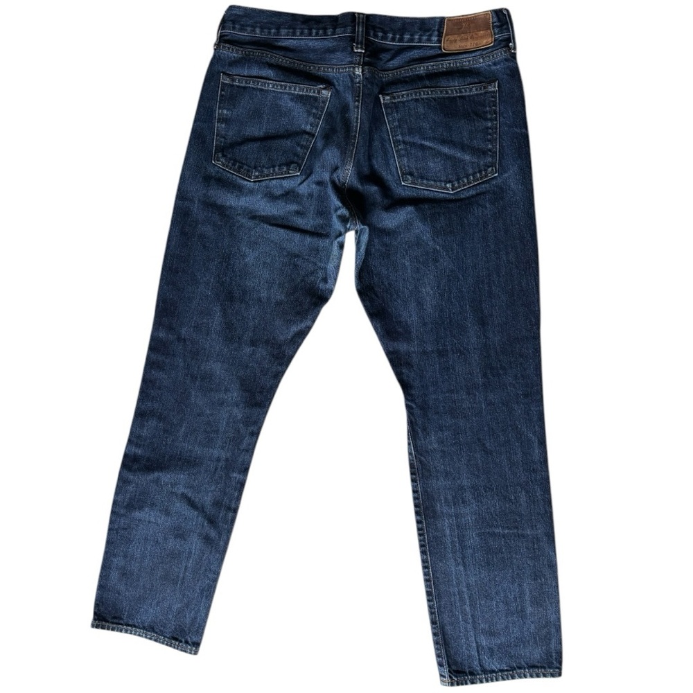 J Crew  Mens 34 X 32 770 Kaihara Japanese Denim Blue Jeans That Sit Below Waist - Picture 2 of 12